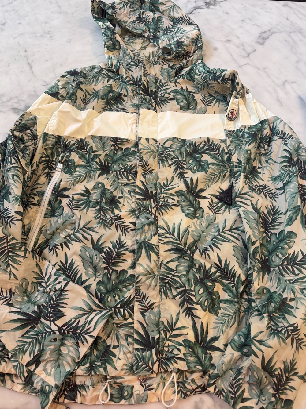 Moncler Joachim Tropical Hooded Rain Jacket